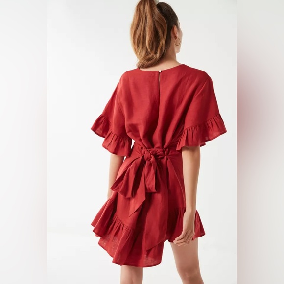 Urban Outfitters Linen Dress - Picture 2 of 7